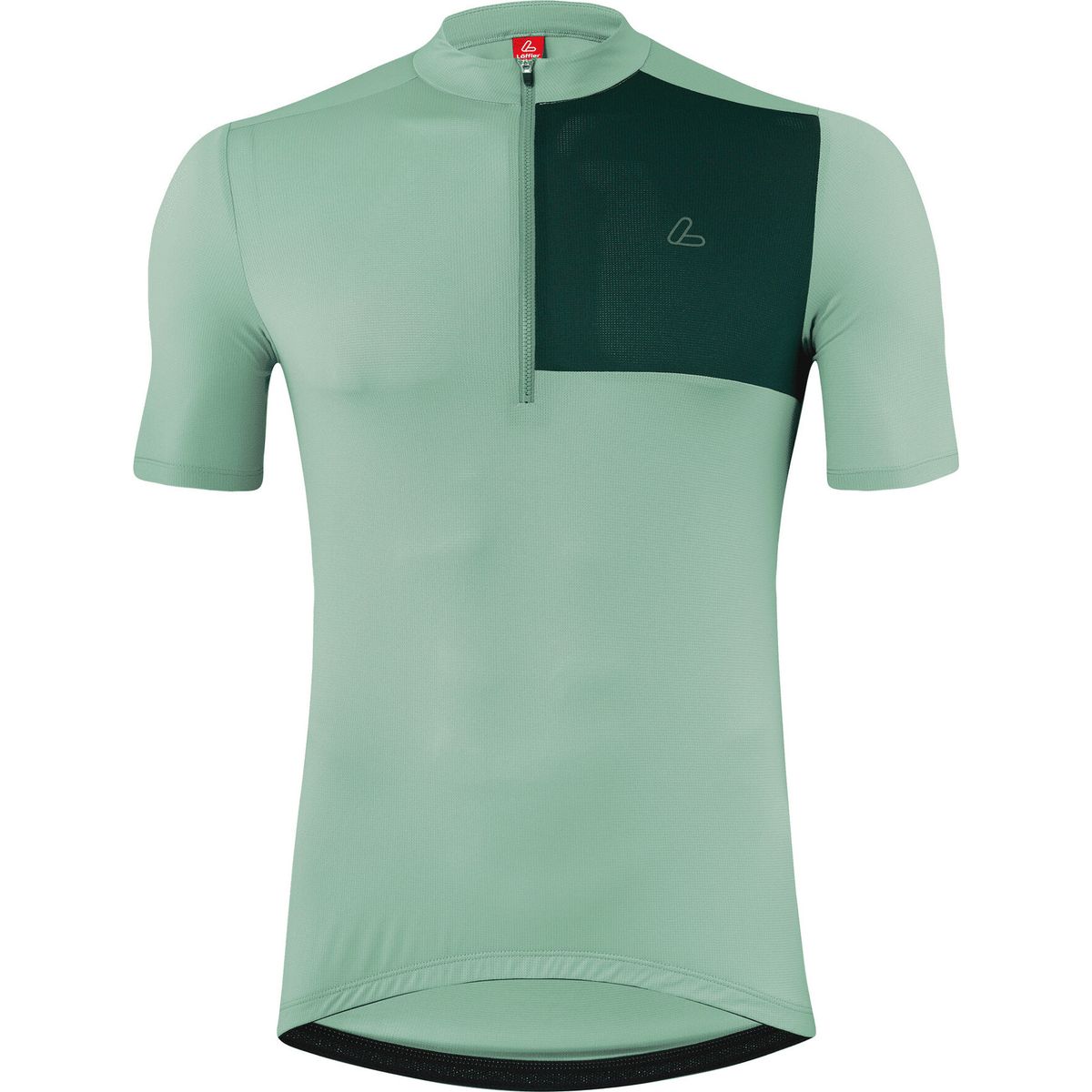 Löffler Men Bike Jersey Half Zip Skys Block Mid cottage (363) 60 30373-363-60