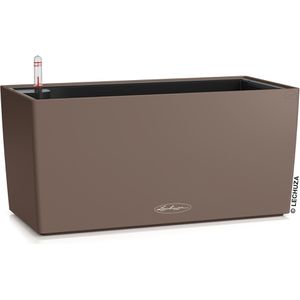 Lechuza BALCONERA Color 40 Blumenkasten, muskat, 40 x 19 x 19cm, aus Kunststoff, mit Wasserspeicher