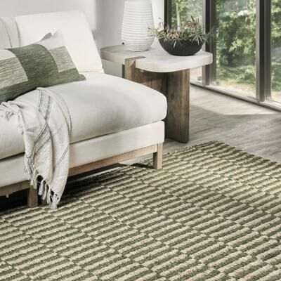 Villa by Classic Home Monterey Jute Handwoven Area Rug