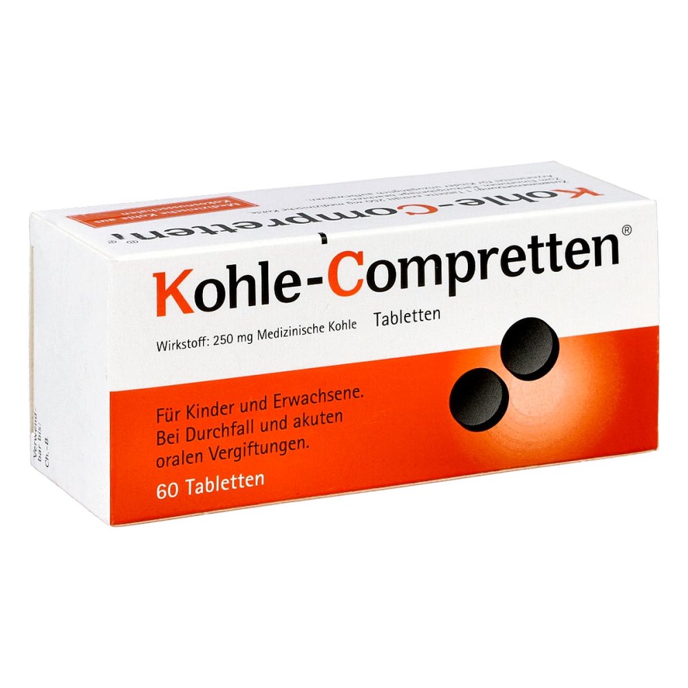 Klinge Pharma GmbH Kohle-Compretten 04420093