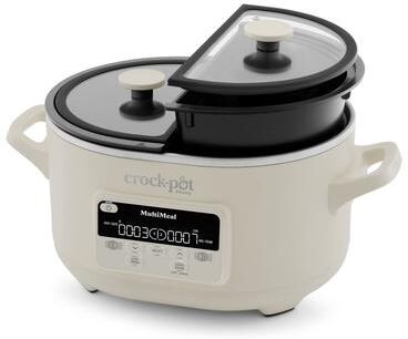 Crockpot Crock-Pot® MultiMeal Multicooker and Programmable Slow Cooker with Bake Function, Oat Milk