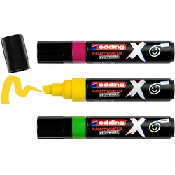 edding Multimarker schwarz 2.0 - 10.0 mm Schreibfarbe: Mehrfarbig