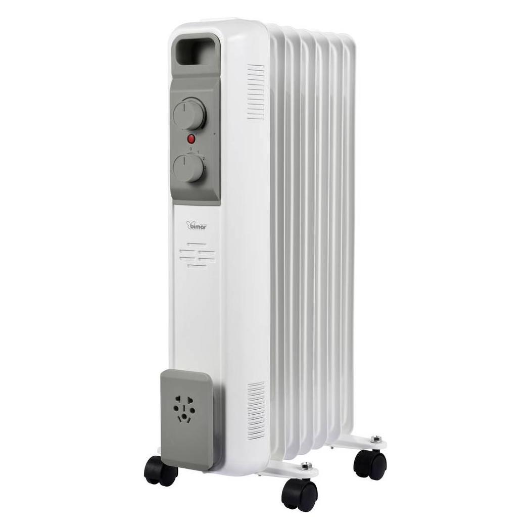 Bimar S827 Ölradiator S827 15m² 600 W, 900 W, 1500W Weiss, Grau (1500 W) (S827)