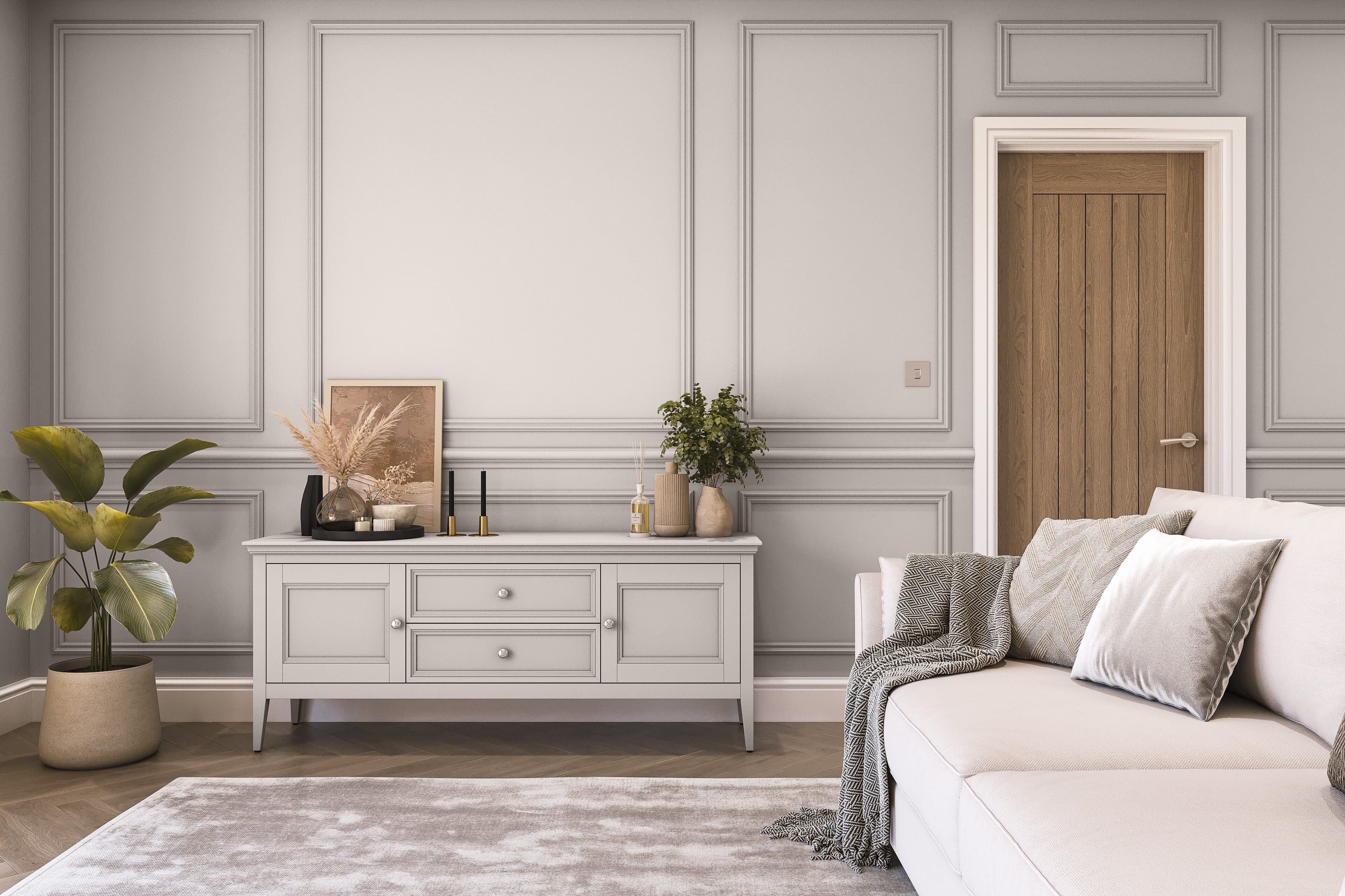 Hemway Peel and Stick Sample - Chalk Based Furniture Paint - Pebble Grey
