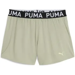 PUMA Strong 3" Knit Trainingsshorts Damen 82 - lux army L