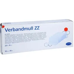 Verbandmull Hartmann 10 cmx10 m zickzack