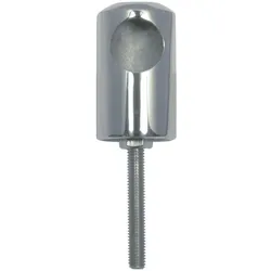 Handlaufendstück mit Gewinde, A4, M8x55mm, für Rohr 25mm