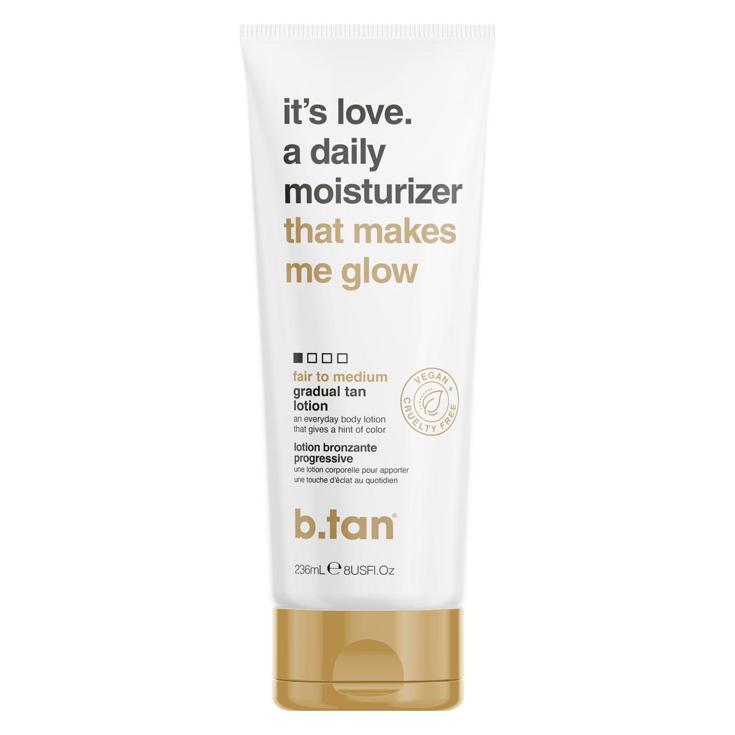 B.Tan It's Love A Daily Moisturizer Gradual Tan Lotion 236 ml (236 ml) (1004001)