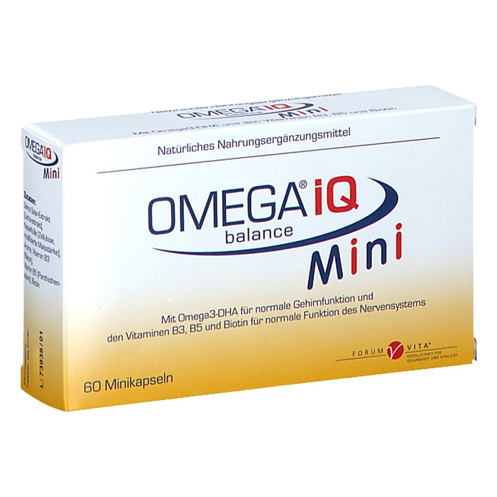 Forum Vita GmbH & Co. KG Omega Iq Mini Kapseln 10168947