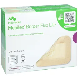 Mepilex Border Flex Lite Schaumverband 4x5 cm B2B Medical