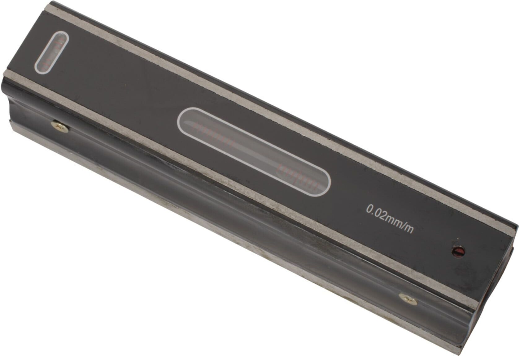 OPTIMUM Maschinen-Wasserwaage 200 x 46 x 46 mm Genauigkeit 0,02 mm/m (3385064)