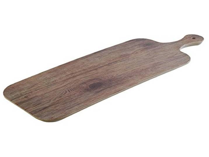 APS 84179 OAK bruin dienblad van melamine, 48 x 20 x 1,5 cm