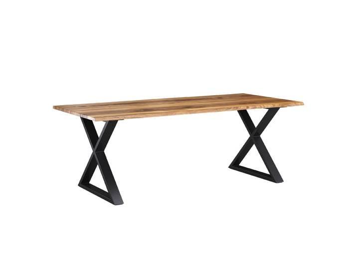 Esstisch Holz ACACIA X-Fuss 178 x 90 cm