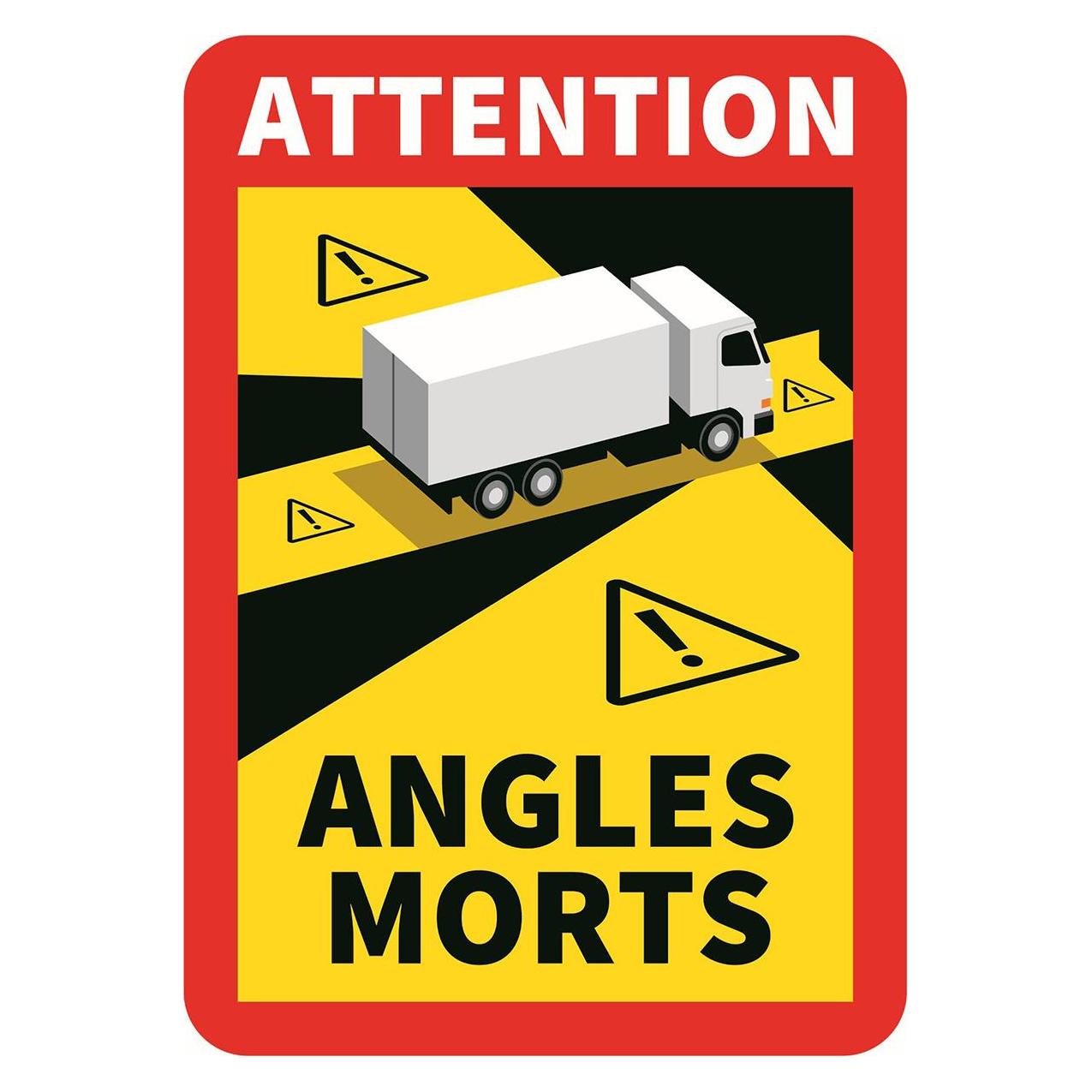 Brady Blind Spot Sign for Trucks (AGMC/RFL-170X250-1)