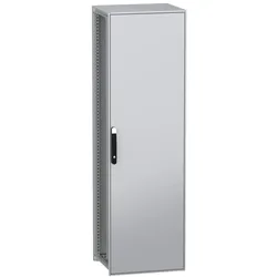 Schneider Electric NSYSFN20650P Standgehäuse, elektrisch, PanelSeT SFN, aus dekarbonisiertem Stahl, mit Montageplatte, montiert, 2000x600x500mm, IP55
