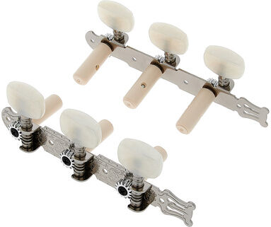 Harley Benton Concert Guitar Machine Heads Chrom
