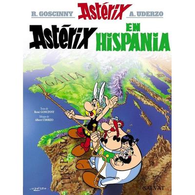 Asterix Spanische Ausgabe 14. Astérix en Hispania, Gebundene Ausgabe von René Goscinny, Salvat Editores, 978-84-696-0261-4