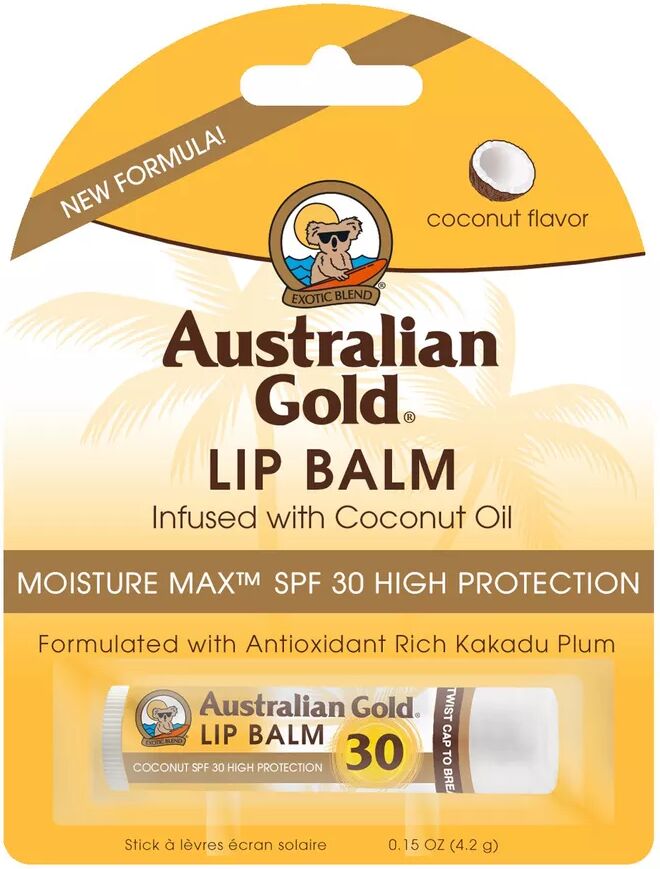 Australian Gold - Sonnenschutz Für Die Lippen, LSF 30, Lip Balm SPF 30, 4.2G