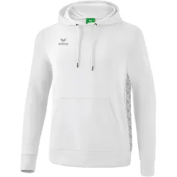 erima Essential Team Hoodie weiß/monument grey S