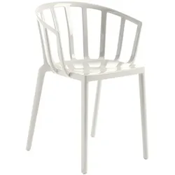 Kartell Stapelstuhl Venice, Designer Philippe Starck, 51x75x51 cm