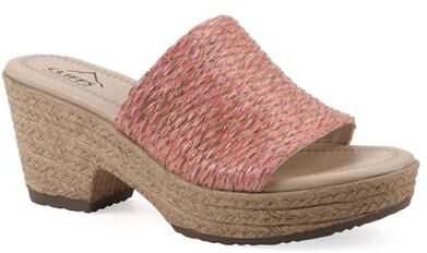 Women's Biancia Wedge Sandal by Cliffs in Mango Metallic (Size 9 M)