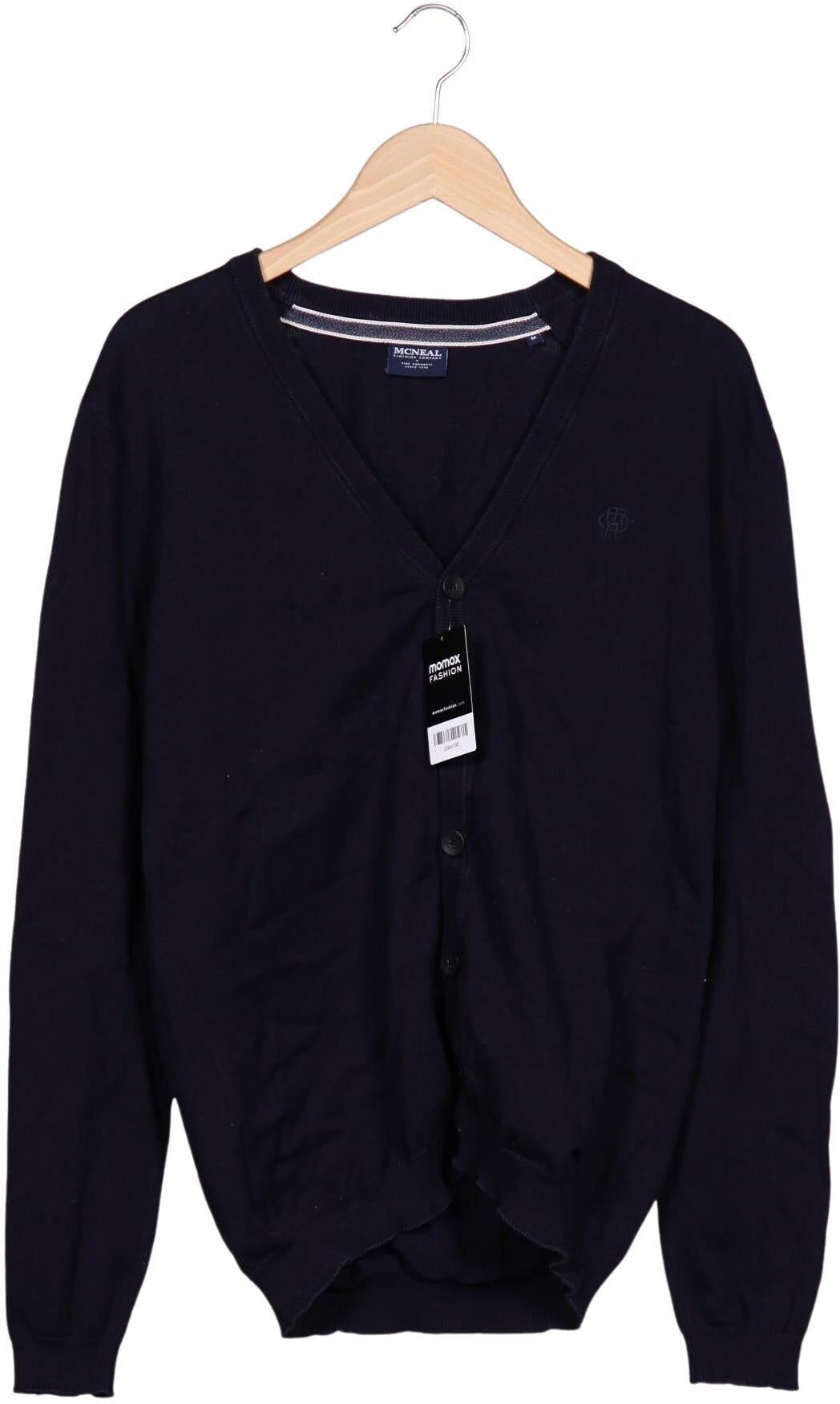 McNeal Herren Strickjacke, Marineblau, Gr. M, Baumwolle - Second Hand
