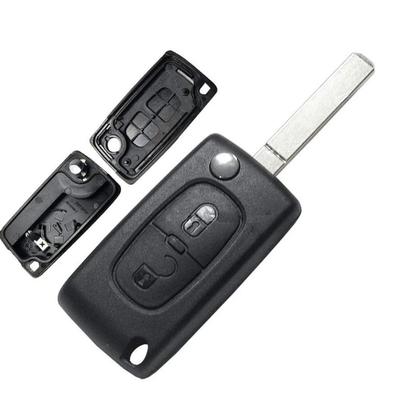 KLEMAX Autoschlüssel PSA207 Ersatzschlüssel,Klappschlüssel,Schlüssel,Zündschlüssel