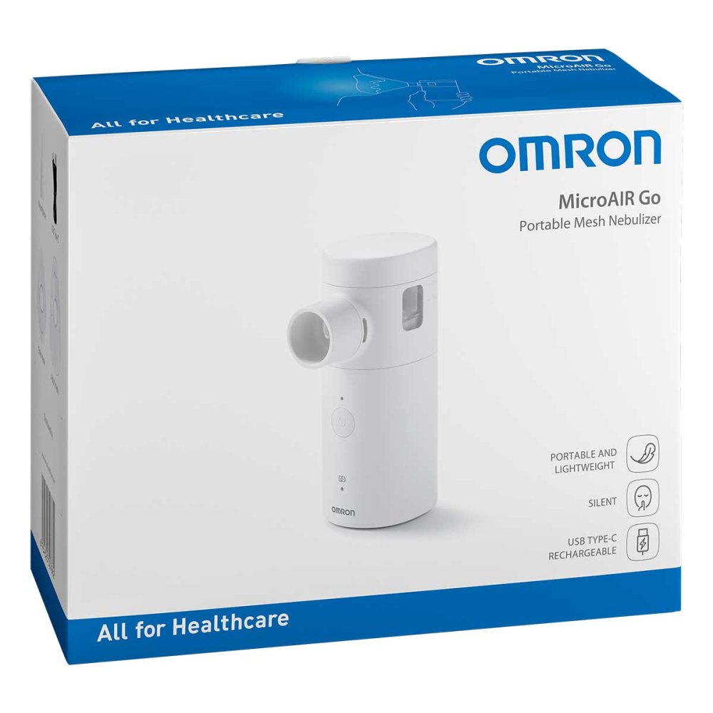 HERMES Arzneimittel GmbH Omron Microair Go Ne-u300 Mesh Vernebler Tragbar 19745636