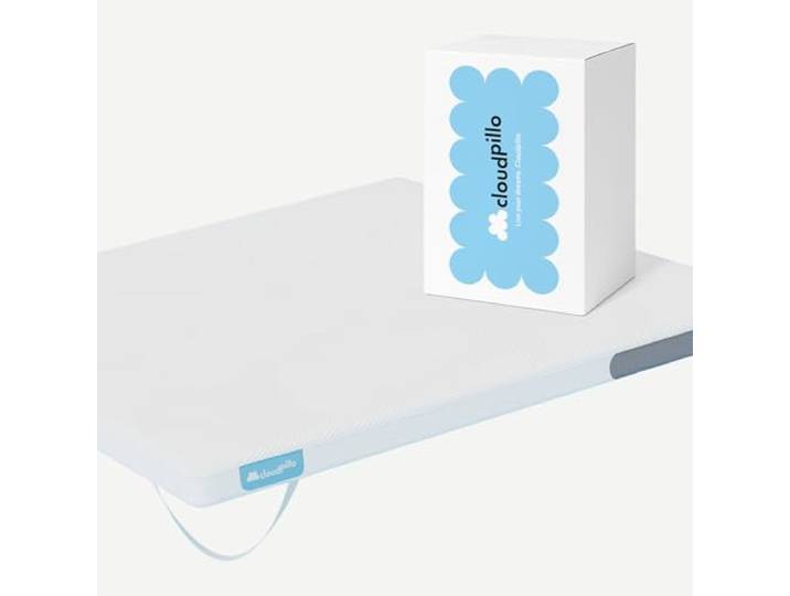 Cloudpillo Matratzentopper Original Memory Foam 7 cm Höhe, 90x200 cm Waschbarer Cloud Cover, Anti Rutsch Unterseite, kühlende Oberfläche, alle Schlafpositionen, CertiPUR, OEKO TEX Standard 100