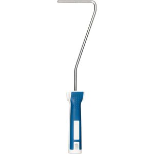 Böttcher-AG Steckbügel 2K ergo-grip, mit 2K-Griff, für 10 cm Farbwalzen, verzinkter Stahl mit Ø 6 mm, Länge 37 cm