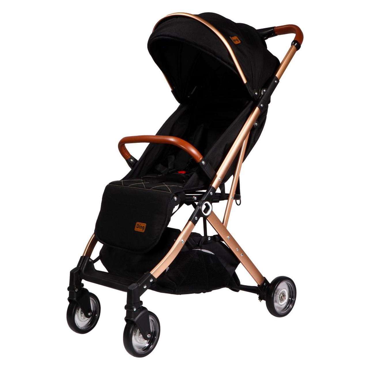 Summer Baby Ding Vivo Wandelwagen - Zwart/Rose - Inklapbare buggy - Inclusief boodschappenmandje en zonnekap (58782449)