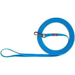 Trixie Linka treningowa Easy Life Grip, dla psa, M–L: 10 m/20 mm, niebieska (Hund), Halsband + Leine