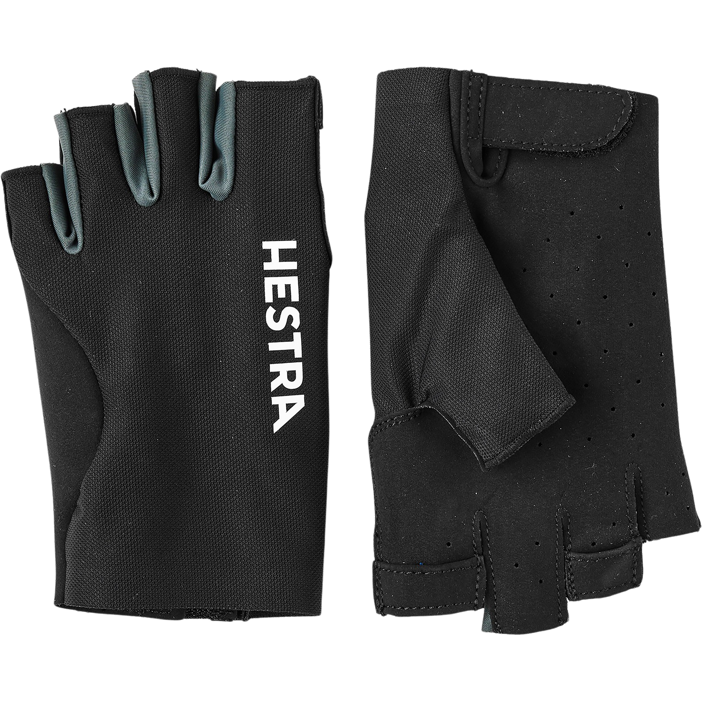 Hestra Ventair Short Fingerhandschuhe schwarz Größe 7 Mountainbike | Rennrad | Gravel Elastisch