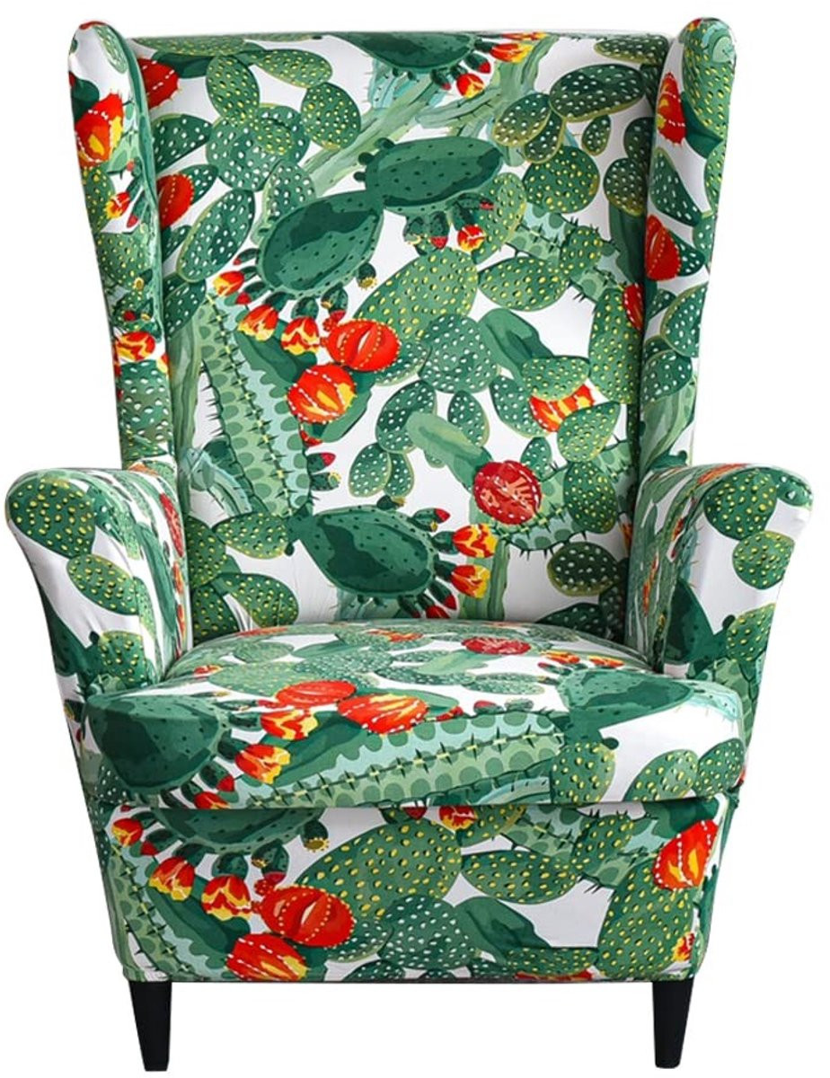 2-delige wing chair slipcovers voor volwassenen