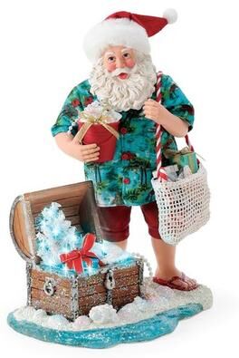 Enesco/Dept 56 Treasure Chest Clothtique Red , Red