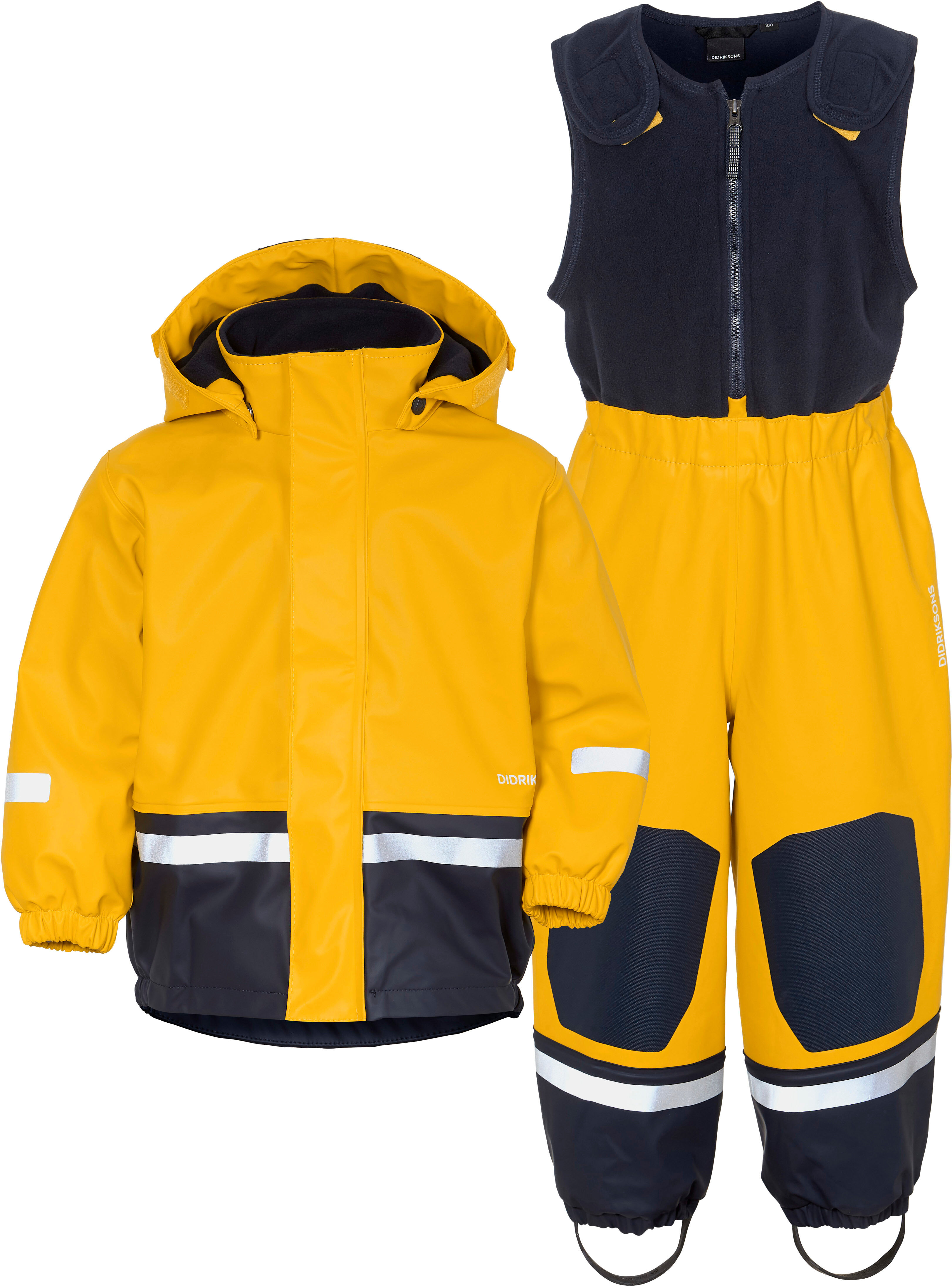 Didriksons Kids' Boardman C Set Oat Yellow 80