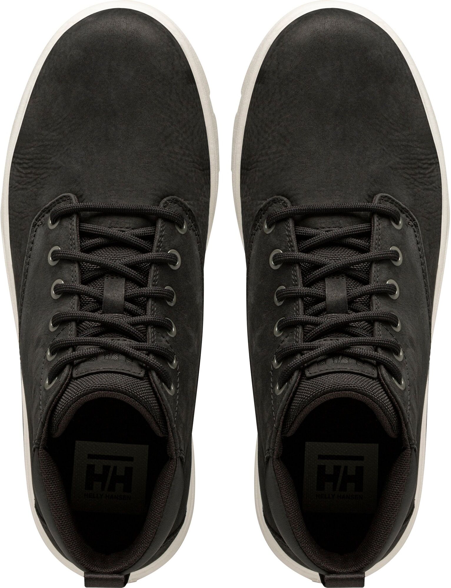 Schnürboots HELLY HANSEN "PINEHURST LEATHER", Herren, Gr. 41, Synthetik, schwarz, Leder, Synthetik, Schuhe Schnürboots, wasserdichtes Leder,warm,Winterschuhe schwarz 41, Synthetik