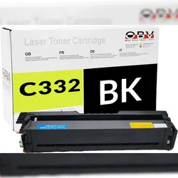 OBV Toner kompatibel für Lexmark C332 C3224dw Schwarz