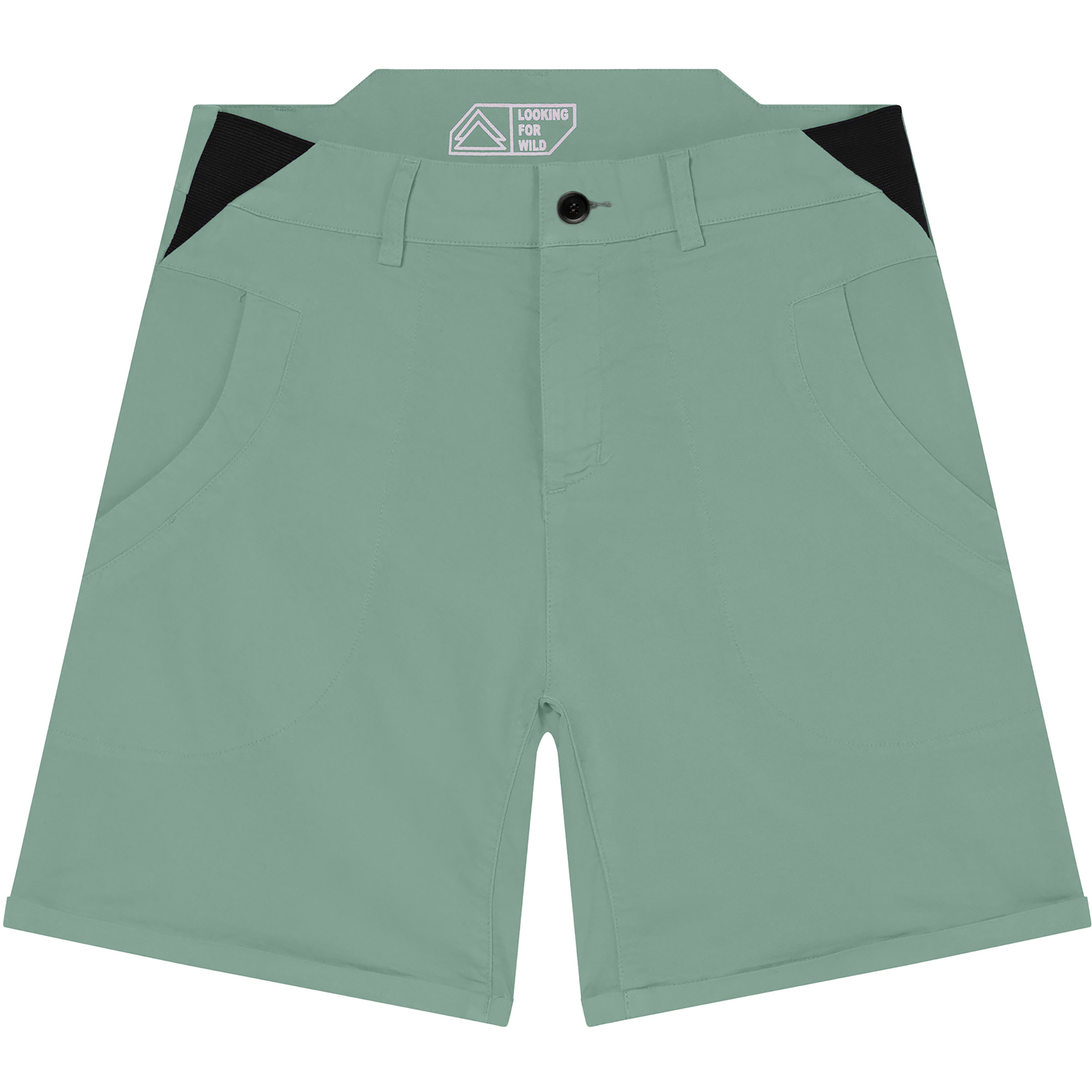 Looking for Wild Bavella Damen Kurze Hosen gruen Größe XS Bouldern | Sportklettern Elastisch