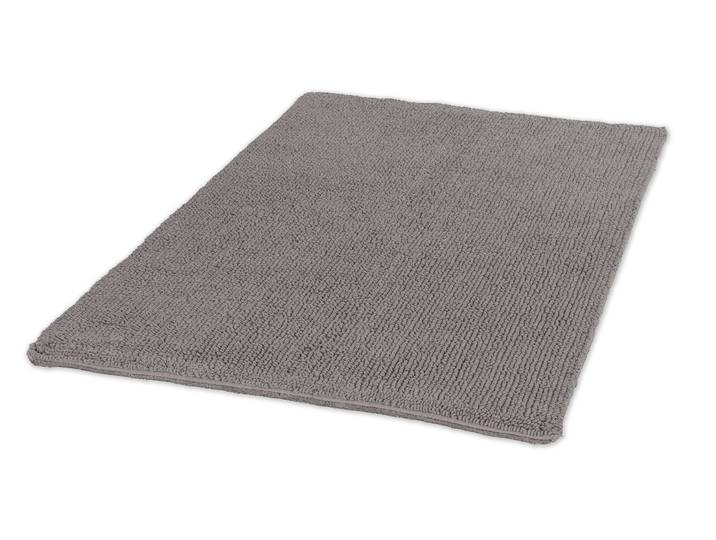 Badematte Bahamas Uni Gr. 1, grau (hellgrau), H:30mm, Baumwolle, SCHÖNER WOHNEN-KOLLEKTION, Badematten, Badematte, beidseitig verwendbar