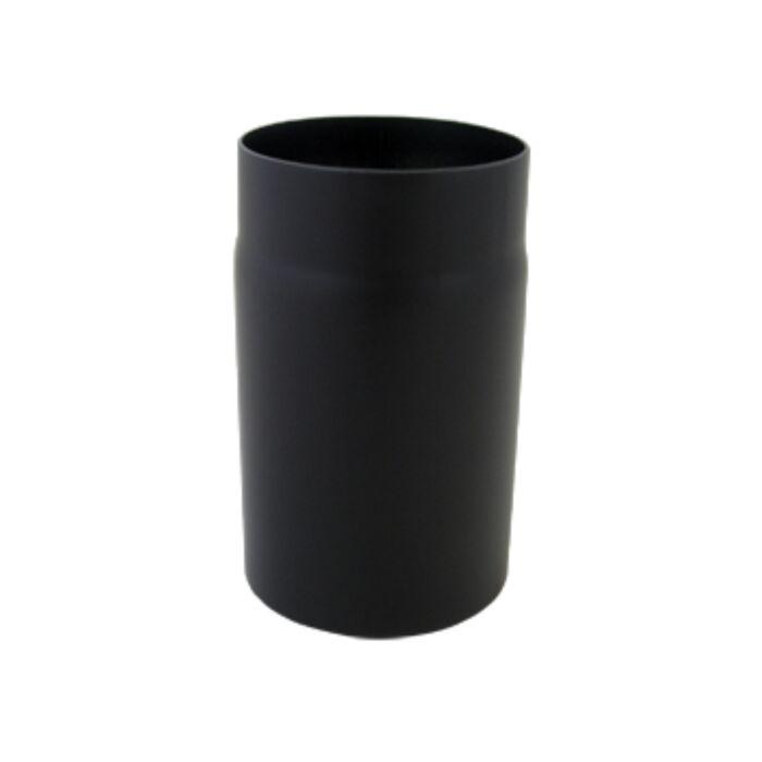 Bertrams ST-Pu Rauchrohr 08RL250-250L 250 mm, Ø 250 mm, pulverbeschichtet, schwarz
