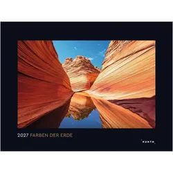 Kunth, Kalender, Farben der Erde - Wandkalender 2027