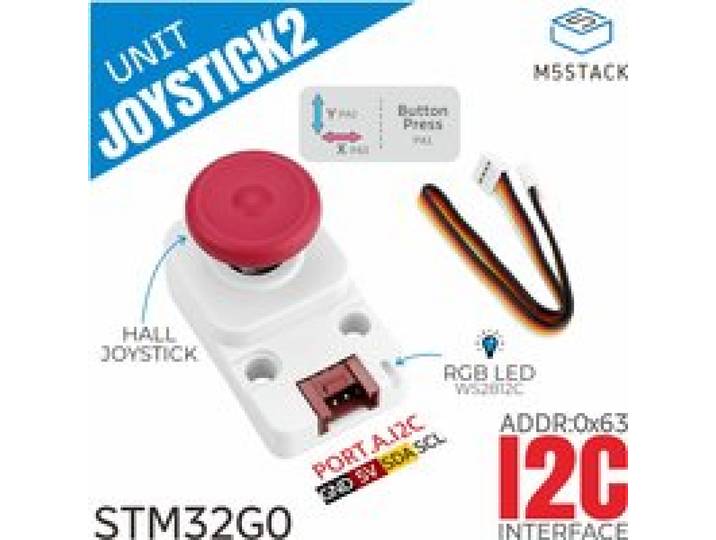 M5Stack officiële I2c-joystick 2-eenheid (STM32G030)