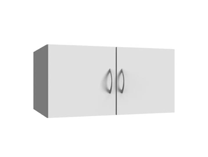 Lomadox Hängeschrank Aufsatzschrank weiß, B/H/T ca. 80/64/40 cm