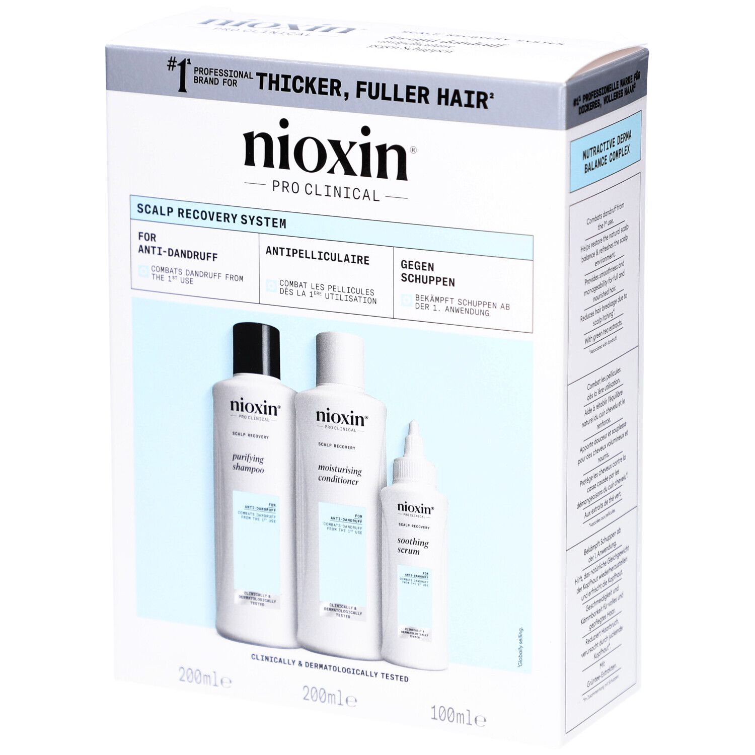 Nioxin Scalp Recovery Kit 500 ml Set