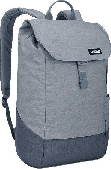 Mochila - Thule Lithos, 16 l, Poliéster, Protección para Portátil, Cierre con Solapa Seguro, Estanque/pizarra oscura