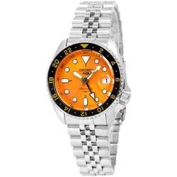 Seiko Men's SSK005K1 Sports Orange Dial GMT Watch