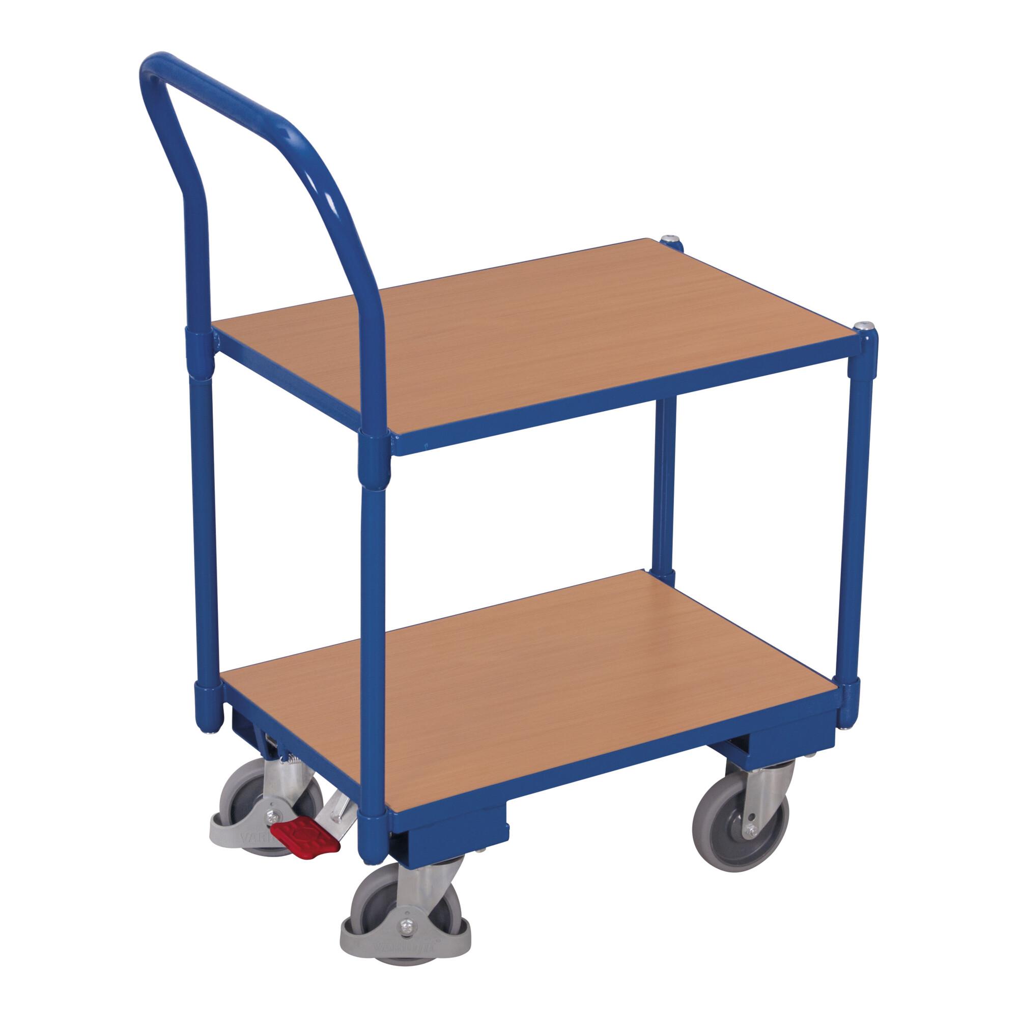 VARIOfit Euro-System-Roller mit 2 Ladeflächen und Schiebebügel (sw-410.553)