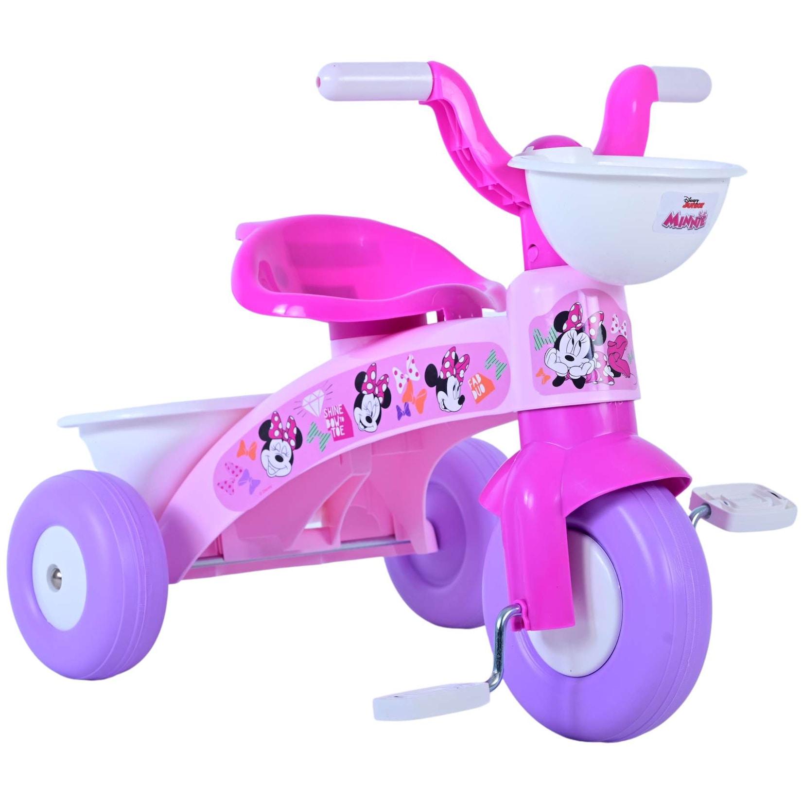 Volare Dreirad Disney Minnie für Mädchen Kinderrad in Rosa 10 Zoll