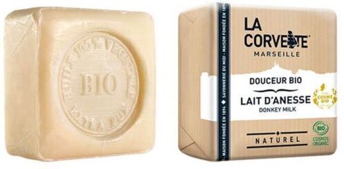 La Corvette Jabón Pastilla Leche de Burra Bio 100 gr